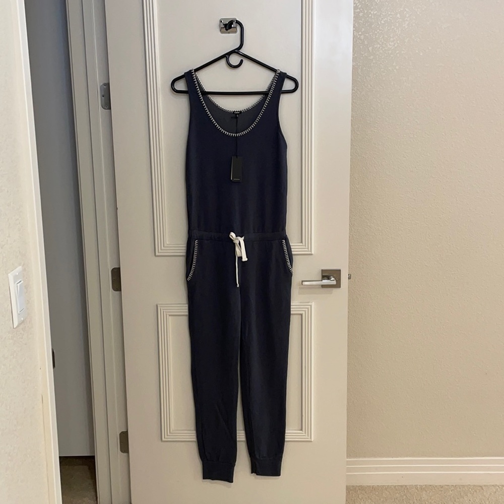 Monrow Navy Romper